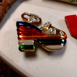 Disco art retro Era pin